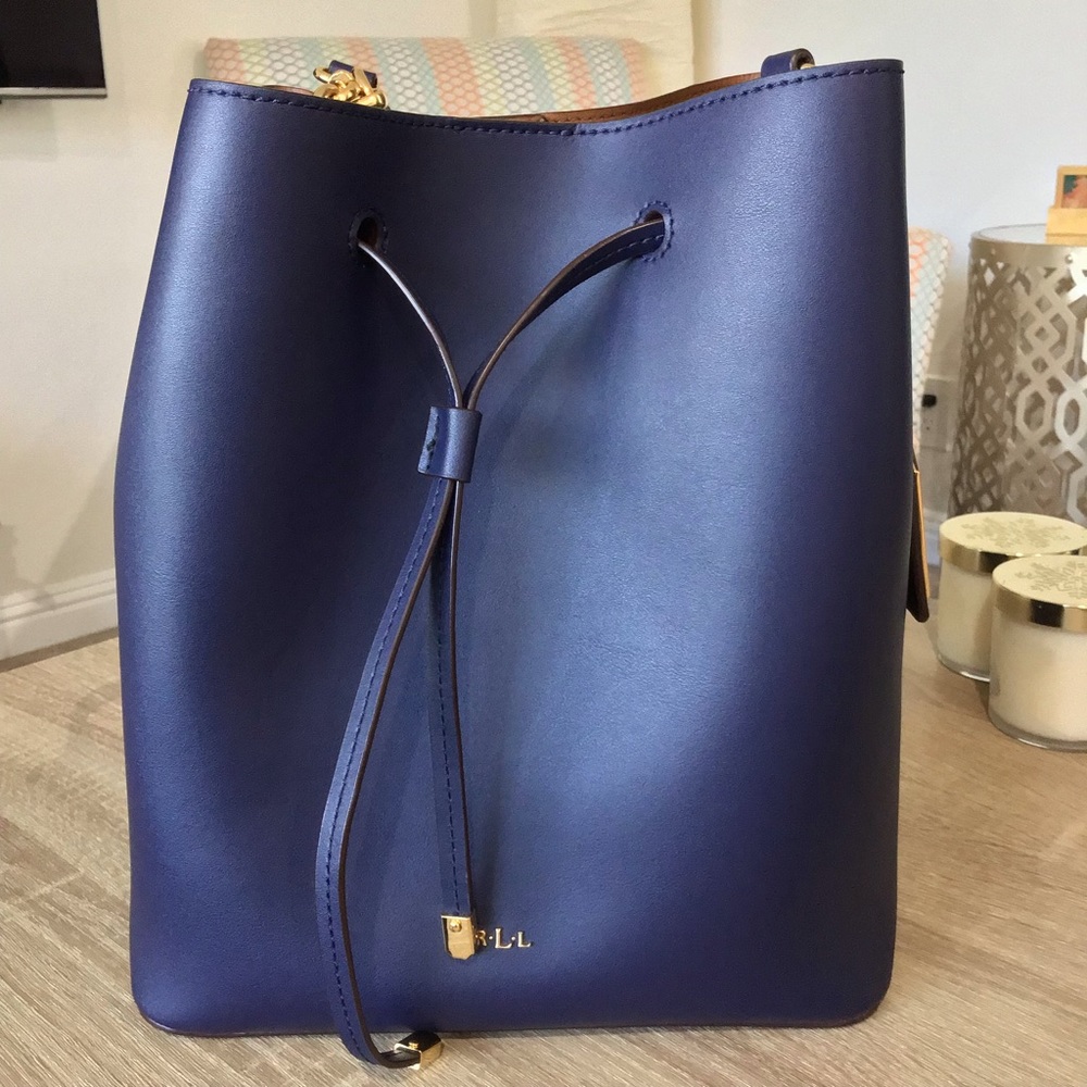 Ralph Lauren - Deep Blue Bucket Bag